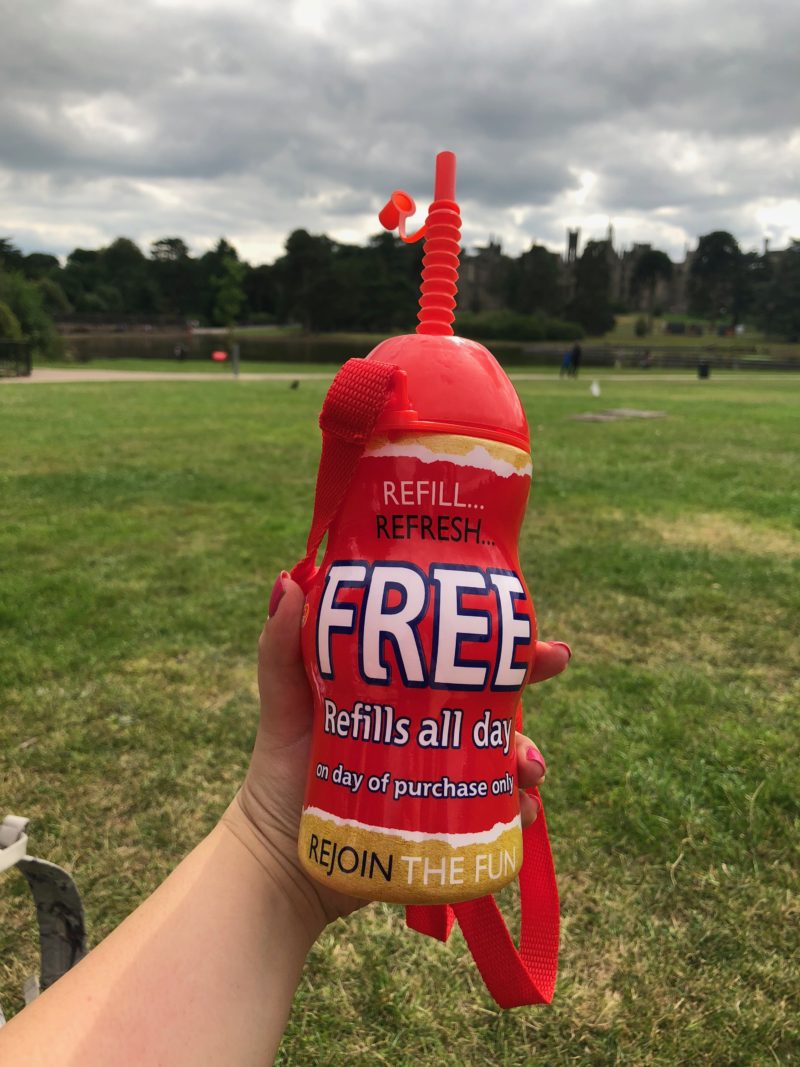 alton towers refill drink