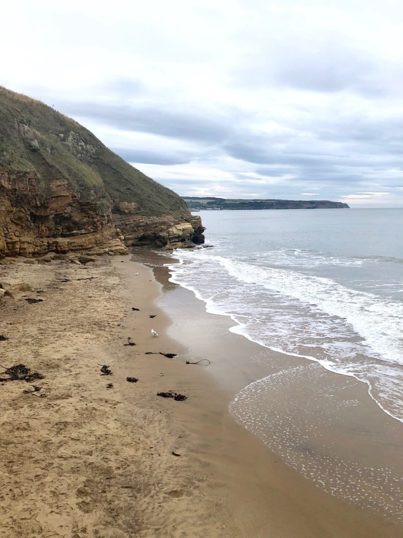 whitby beach coast