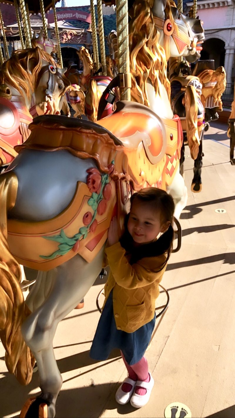 disneyland paris with toddlers carousel 