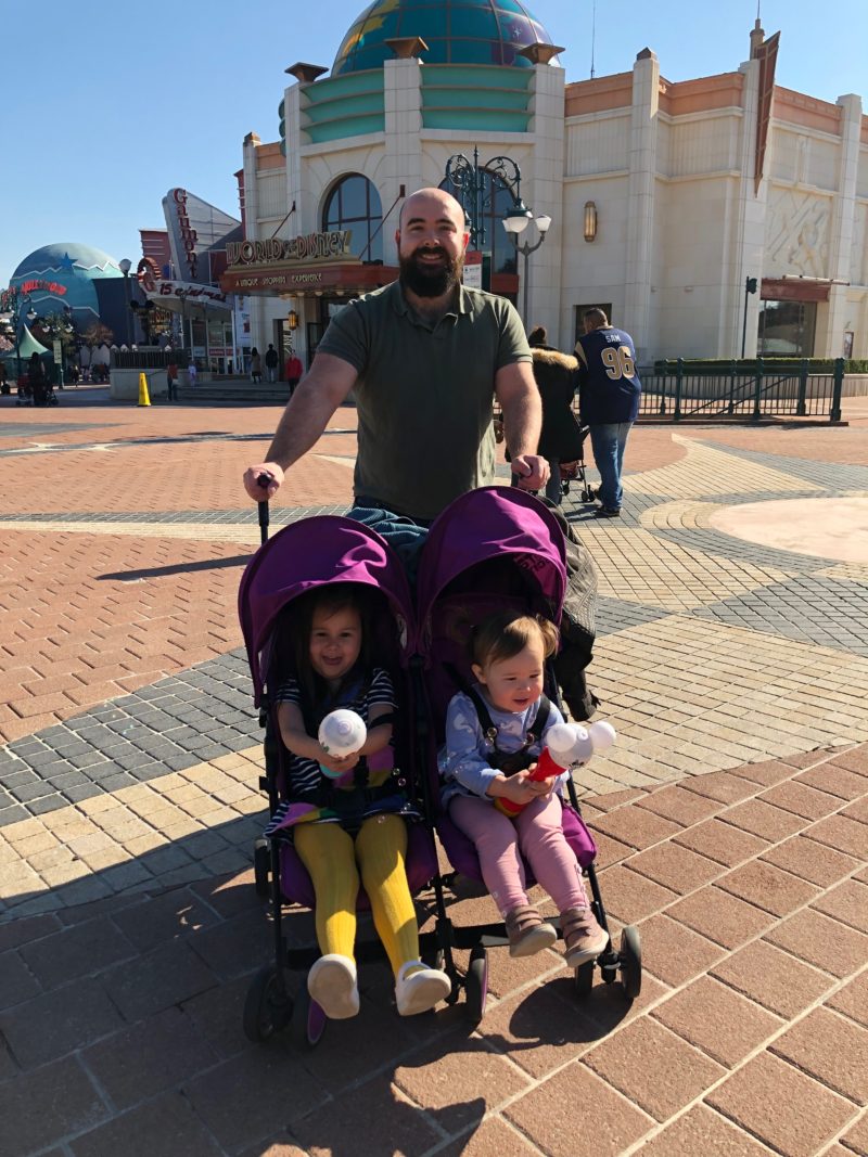 disneyland paris with toddlers double buggy