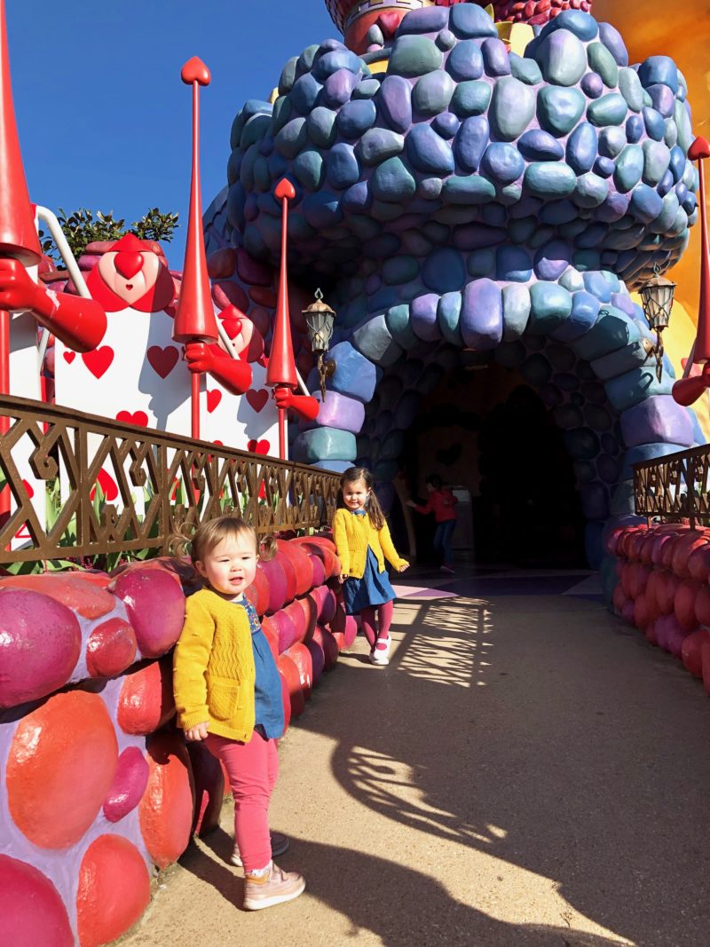 disneyland paris alice's curious labyrinth with toddlers 