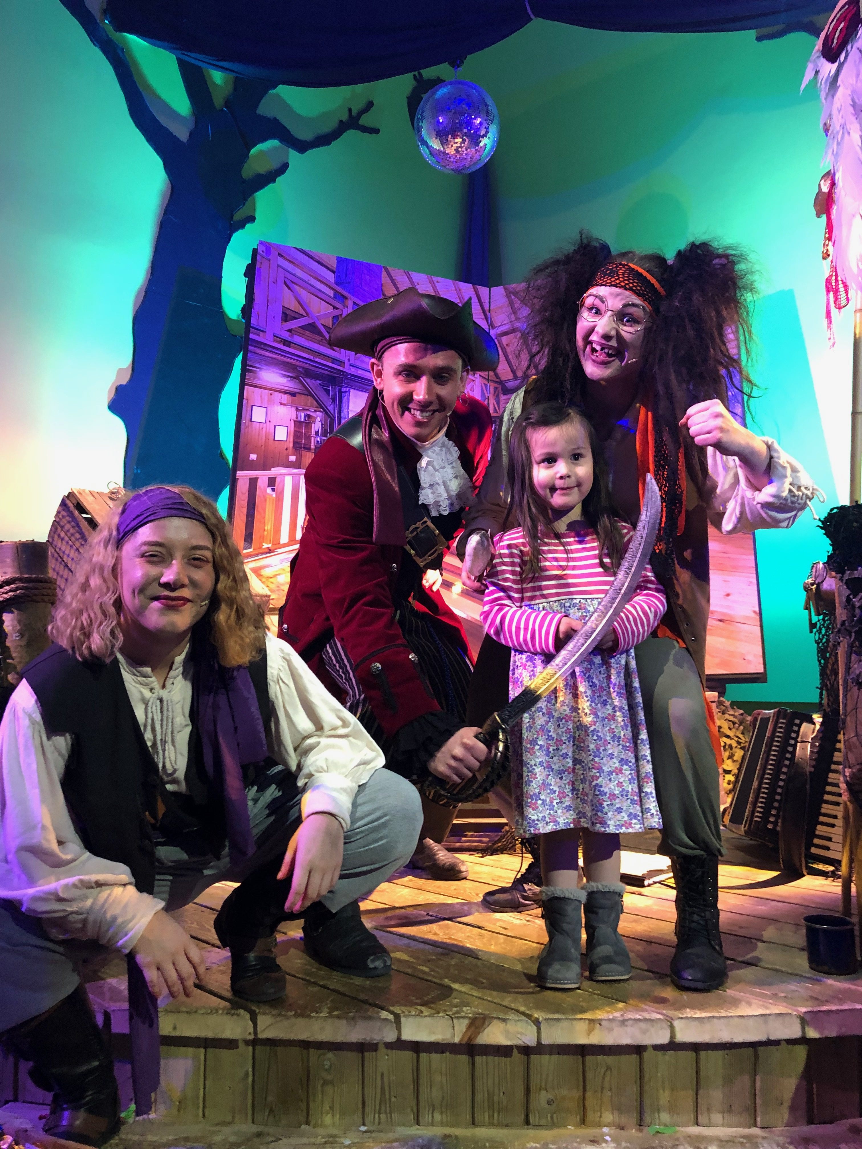 bluestone wales black bart dinner show pirates children 