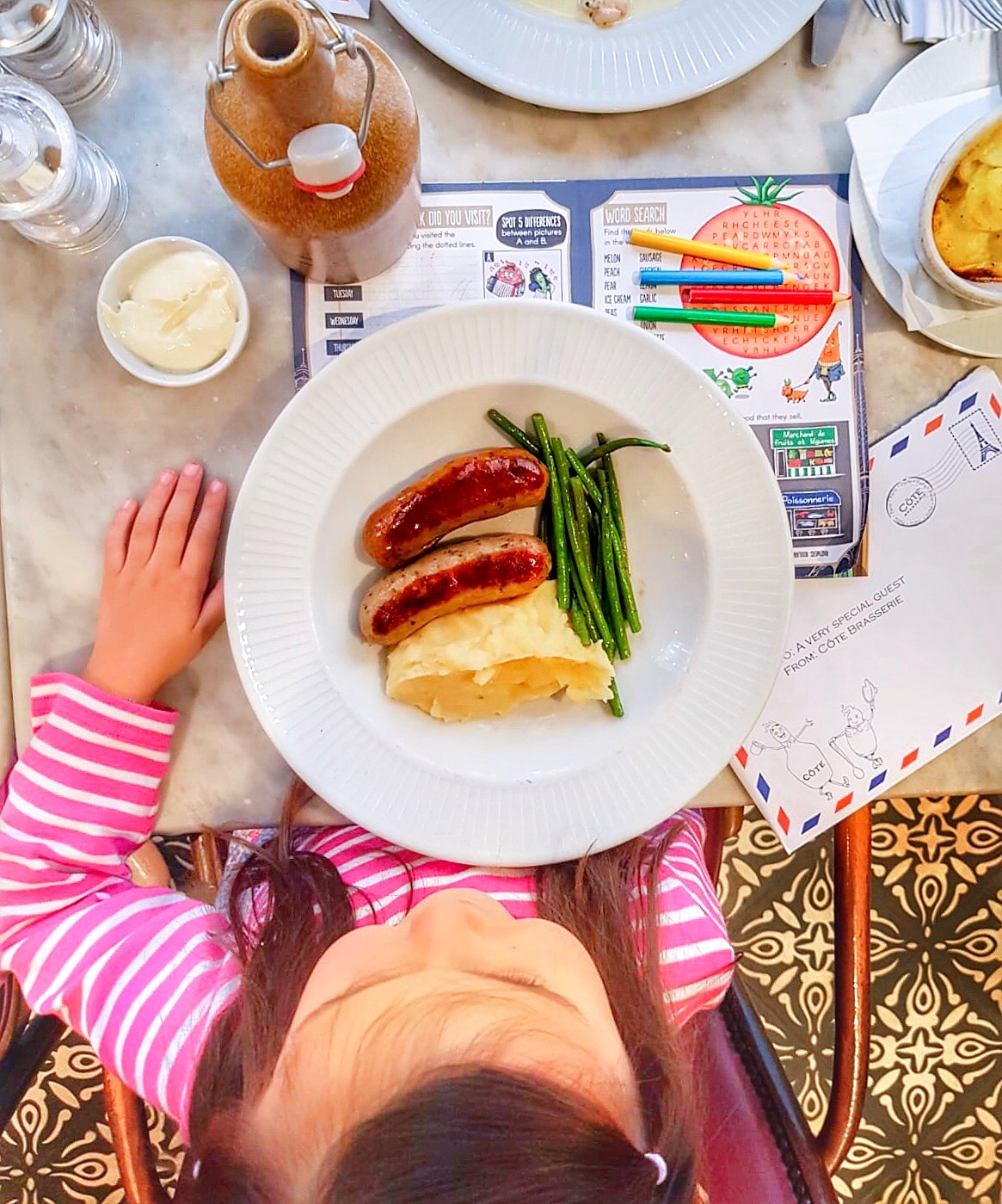 cote brasserie kids menu 